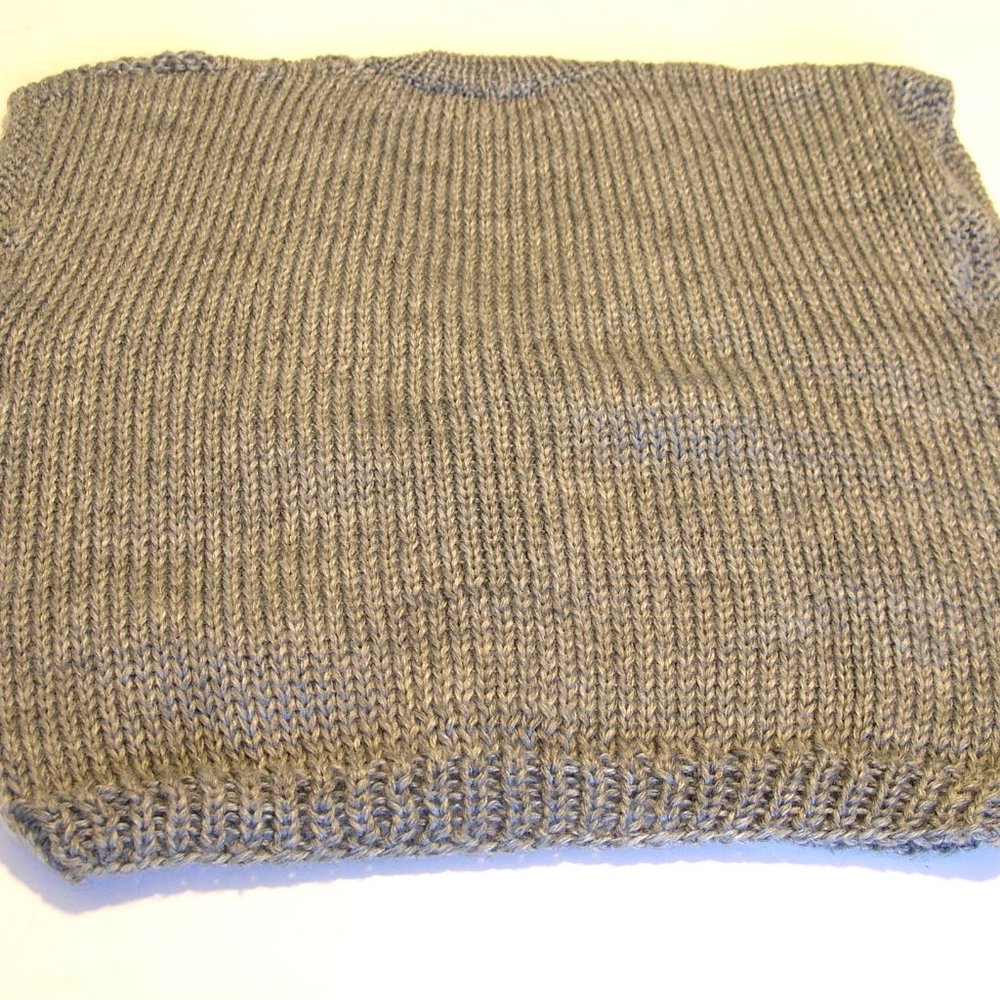 Jack Winter Hand Knit Button Front Vest Size Small - Picture 4 of 4